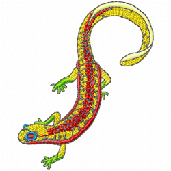 Reptiles Embroidery Design 5 Reptiles Embroidery Design 5